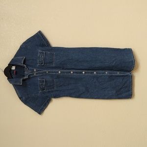 Old Navy Women's Denim Button Dress